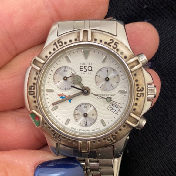 ESQ Esquire Swiss Quartz Watch 100m Water Resistant! - Picture 2 of 4